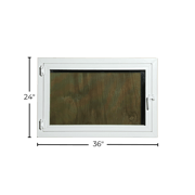 Side Hinge Basement Window