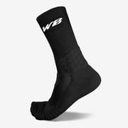 PADDED CREW SOCKS (BLACK)