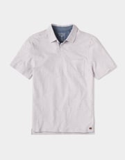 Vintage Slub Pocket Polo in Blue Stripe
