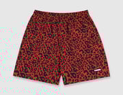 Pleasures Active Shorts Red