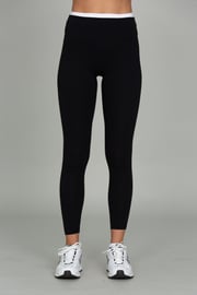 Black Double Waist StrydeForm Legging