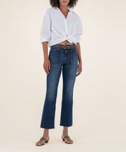 Kelsey High Rise Ankle Flare