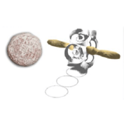 Belshaw AMD-234D2 2.75" Dia. Double Cut Rotary Long John Donut Cutter