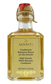 Sanniti Balsamic High Density White Vinegar, 8.45 oz (250 ml)