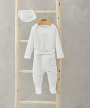 My First Outfit Set (3 Piece) - Whale