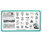Wizard Of Oz: Land of Oz (MXM130) - Nail Stamping Plate