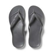 Arch Support Flip Flops - Classic - Charcoal