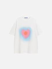Aelfric Eden Blurring Heart Print Tee
