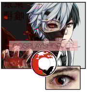 Tokyo Ghoul Ken Kaneki  Devil Cosplay Colored Contact Lenses