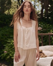 The Eyelet Tank. -- True White