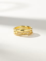 Love Triangle Ring Stack (Set of 3)