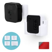 Adhesive Blink Outdoor Indoor (3rd Gen) & Sync Module Camera Mount, 3+1 Pack Holder, No Hassle Installation, No Screws, No Mess Bracket Stand
