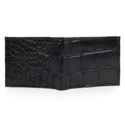 "The Captain" Black Alligator Skin Wallet