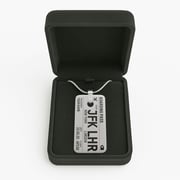 Boarding Pass - Necklace