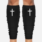Faith Cross Scrunchie Leg Sleeves
