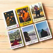 Personalised Classic Magnetic Polaroid Gift Set