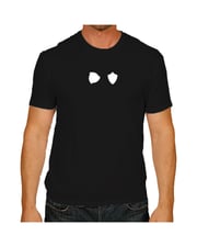 LA GALAXY ORIGINAL RETRO QUASAR NAVY GHOST LOGO TEE T-SHIRT