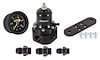 Holley 19-395K: 19-395K Sniper EFI Universal -8 AN Bypass 40-130 psi Fuel Pressure Regulator Kit [Billet Aluminum] - JEGS