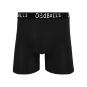 Classic Black - Mens Bamboo Boxer Shorts