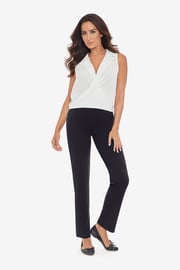 Miracle Tights® Tummy Control Work Leggings in Deep Black