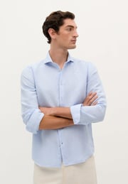 CAMISA LINO CALAVERA