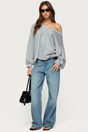 Raelynn Washed Low Rise Jeans