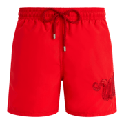 Men Embroidered Swim Shorts The Year Of The Snake