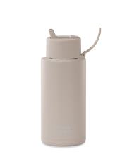 Ceramic Reusable Bottle - 34oz / 1,000ml - Moon Dust