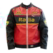 WATSON ITALIA WORLD CHAMPIONS MOTO RACING JACKET (BLACK/RED)