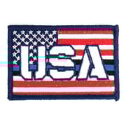 USA Patch - Red, White and Blue, Thin Blue Line American Flag