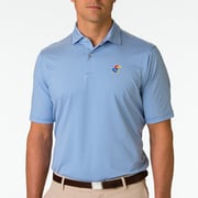 Kansas | USA Mini Stripe Jersey Polo | Collegiate
