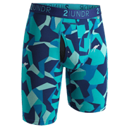 Swing Shift 9" Long Leg - Water Camo