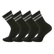 Everyday Athletic Striped Crew Socks 4-Pack