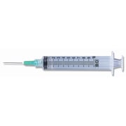 BD 3 mL Syringe with Luer-Lok Needle 3 mL, PrecisionGlide 100/Box