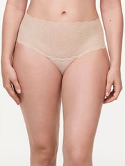 SoftStretch Lace Brief Nude Blush