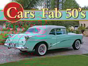 Cars of the Fab 50's 2025 Wall Calendar