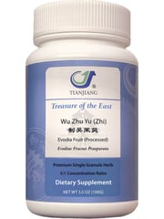 Treasure of the East, Wu Zhu Yu (Zhi), Evodia Fruit (Processed), 5:1 Extract Granules, 100 grams