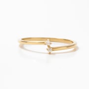 Diamond Open Ring