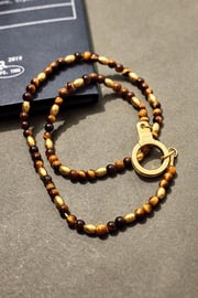 Tiny Treasure Beaded Gemstone Necklace