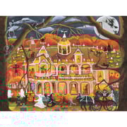 Witch Crafted Boneyard Candy Corn Jigsaw Puzzle