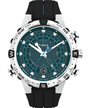 Expedition Tide-Temp-Compass 45mm Silicone Strap Watch
