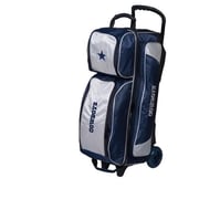 NFL Dallas Cowboys Triple Roller Bowling Bag
