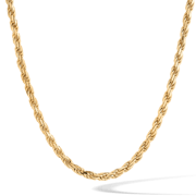Rope Chain, Gold Vermeil (3.5mm)