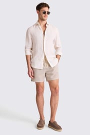 Pink Stripe Swim Short