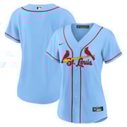 Women's St. Louis Cardinals Nike Light Blue Alternate Replica Team Jersey