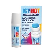 Icy Hot Original Pain Relief No Mess Roll-On, 2.5 FL OZ