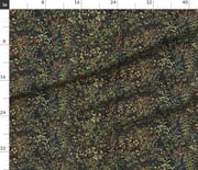 Fabric in The Unicorn Floral Tapestry Spring Night