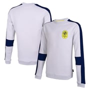 Men's Nashville SC Stadium Essentials White Half Time Pullover Sweatshirt