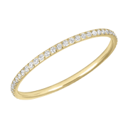 Infinity Pave Ring
