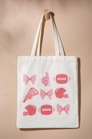 Pam Football Icon Tote Bag